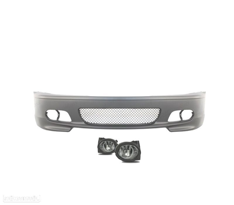 PARA-CHOQUES BMW E46 COUPE CABRIO LOOK M + FAROIS NEVOEIRO - 2