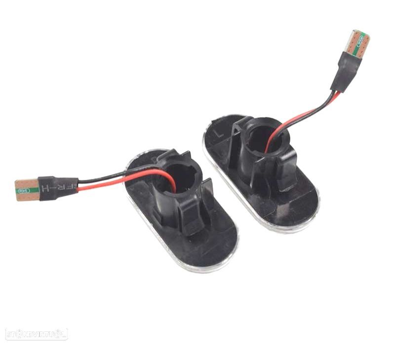 PISCAS NISSAN OPEL MOVANO VIVARO RENAULT CLIO MEGANE TWINGO SCENIC LATERAIS LED DINAMICOS FUNDO PRET - 2