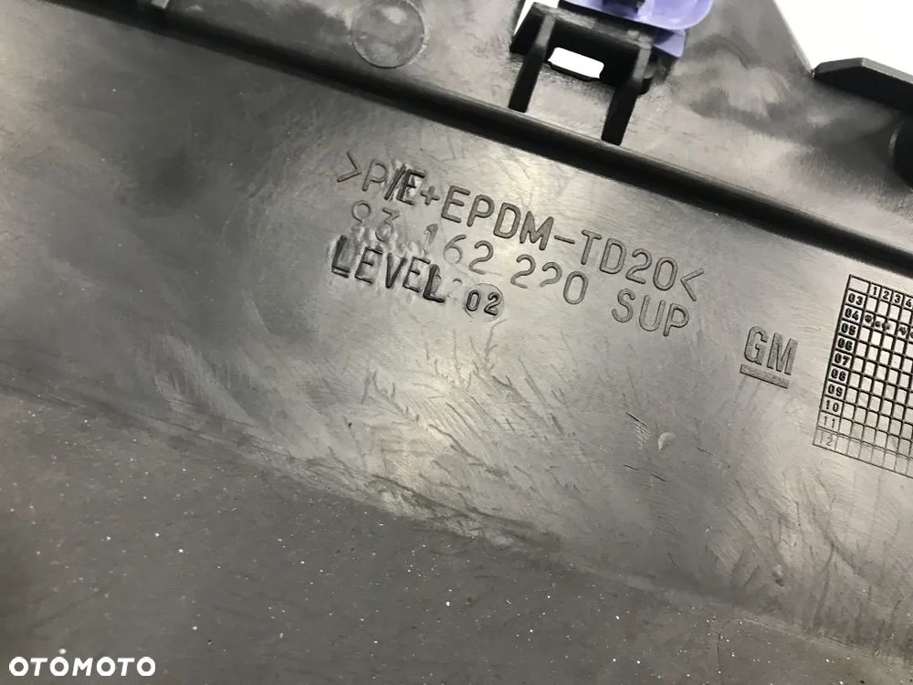 Wykładzina opel tigra b 04-09 schowek siatka bagażnik - 10