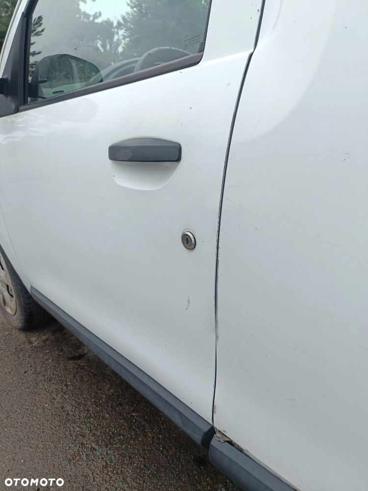 DACIA DOKKER 12-17 2013 r. 0389 drzwi lewy przód lewe przednie LP białe * - 6