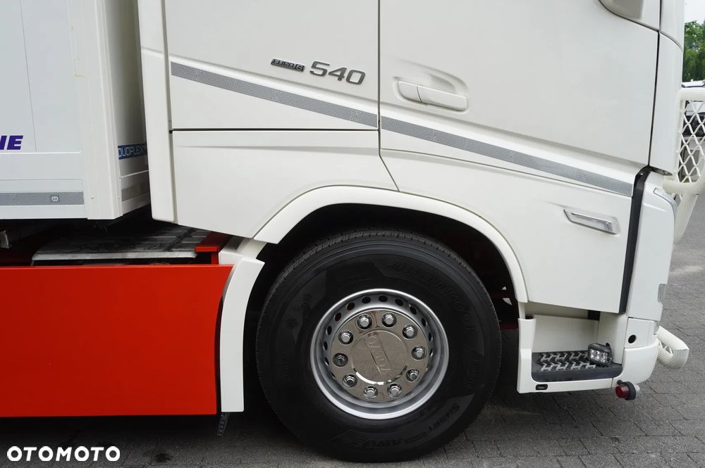 Volvo FH 540 Euro 6 6x2 / Chłodnia Krone 18 EPAL / Carrier Supra 1150 MT / multitemperatura / 280 tys. km! - 16