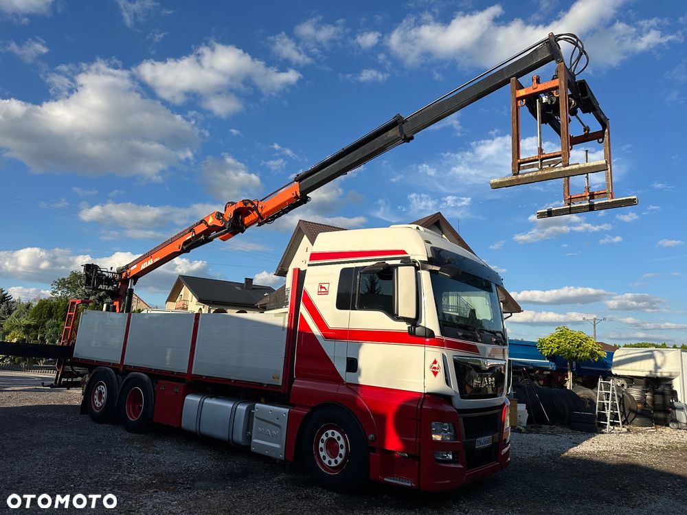 MAN TGX 480 HDS z Niemiec 600tkm 2017r skręta os skóry klima full air - 34
