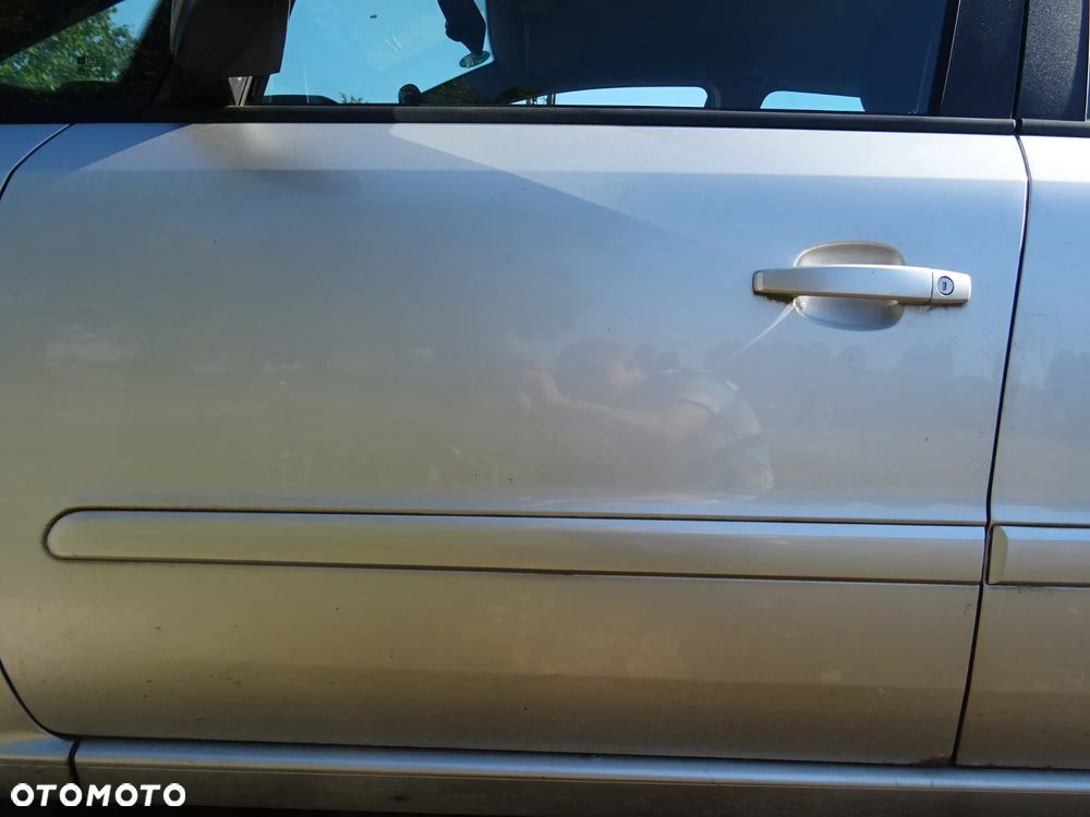 DRZWI LEWY PRZÓD LEWE PRZEDNIE OPEL ZAFIRA B Z157 2AU SREBRNY - 2