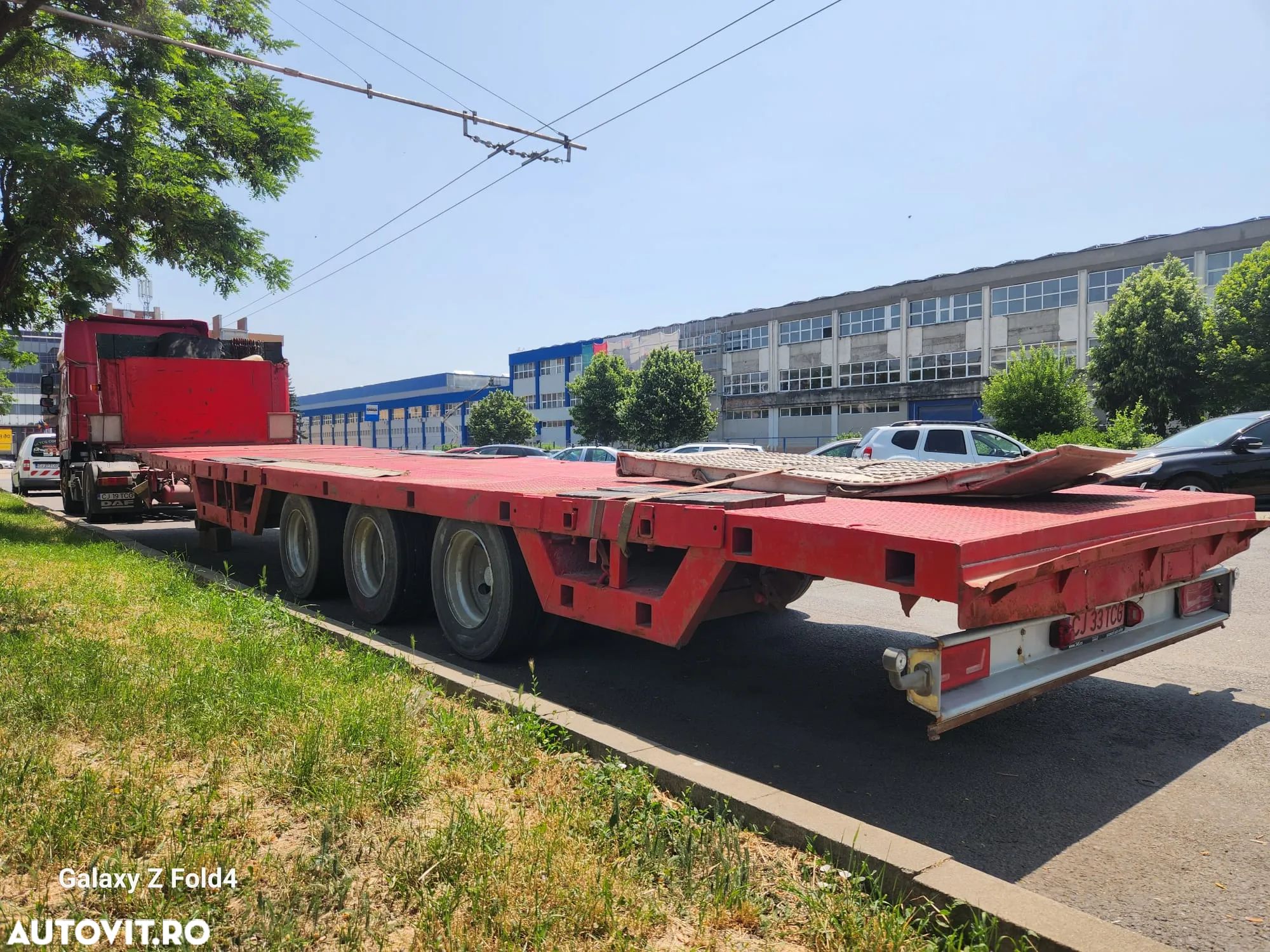 Altul Trailer pe 3 axe extensibil - 1