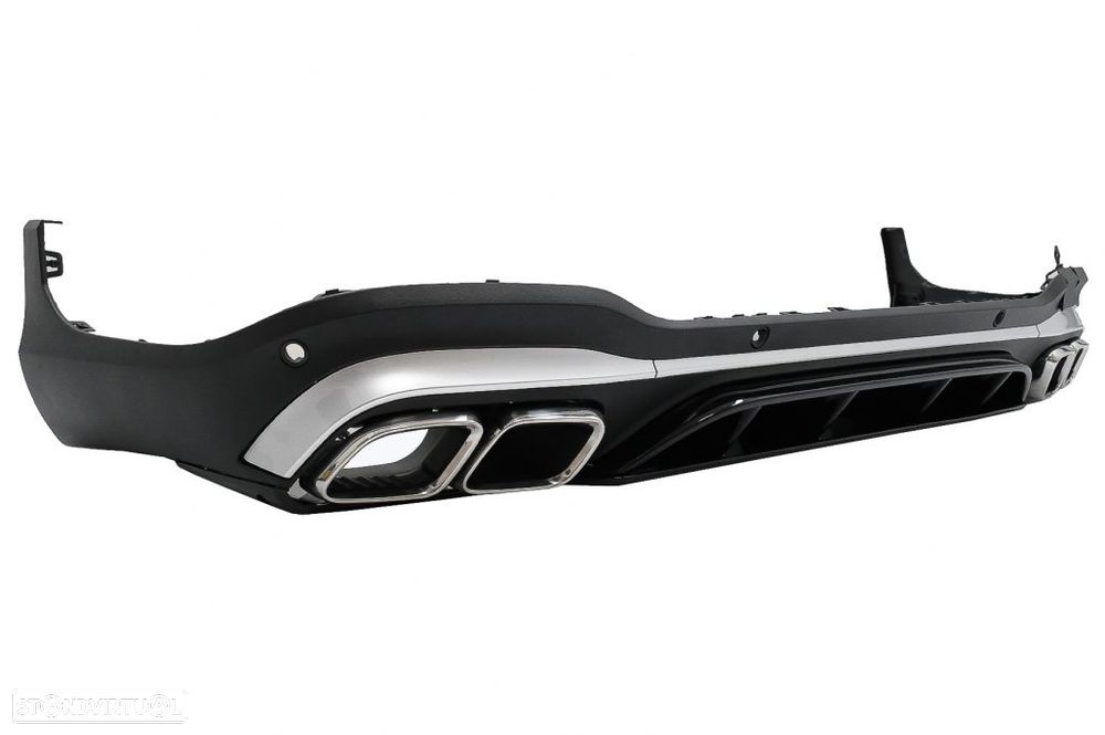 Difusor com Ponteiras Mercedes GLC SUV X253 (2020 em diante) - 3