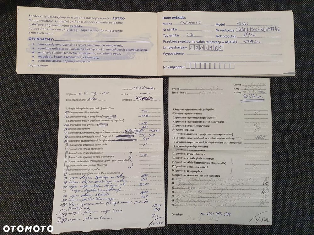 Chevrolet Astro 4.3i V6 - 11