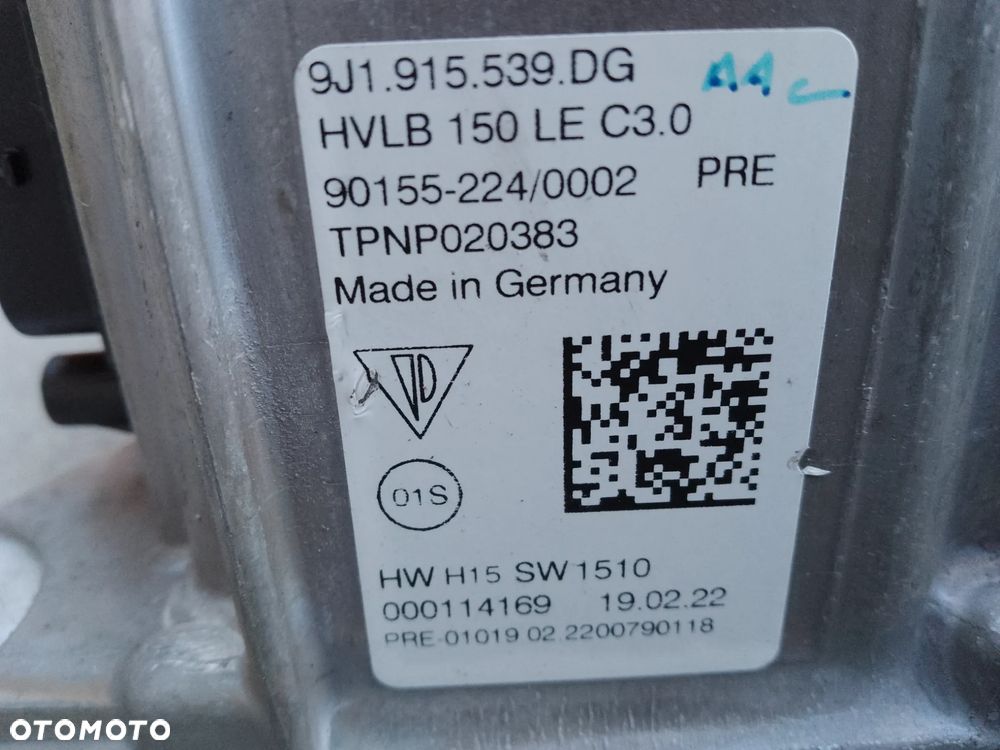 PRZETWORNICA NAPIĘCIA PORSCHE TAYCAN 9J1915539DG - 6