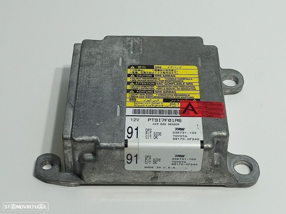 CENTRALINA DE AIRBAG TOYOTA COROLLA VERSO (R1) 2.2 D-4D SOL - 3