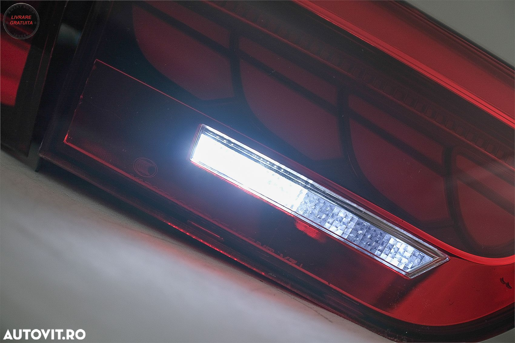 Stopuri OLED BMW Seria 4 F32 F33 F36 M4 F82 F83 (2013-03.2019) Rosu Clar cu Semnal- livrare gratuita - 15