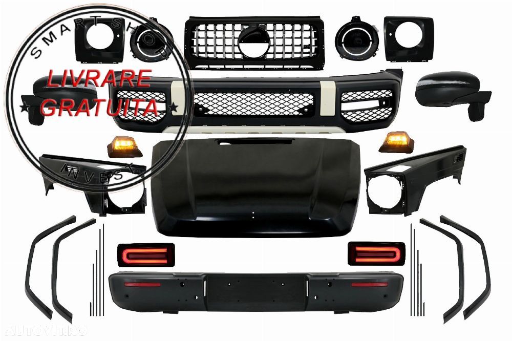 Pachet Exterior de Conversie 2018+ G63 Design Mercedes W463 G-Class (2008-2017)- livrare gratuita - 1