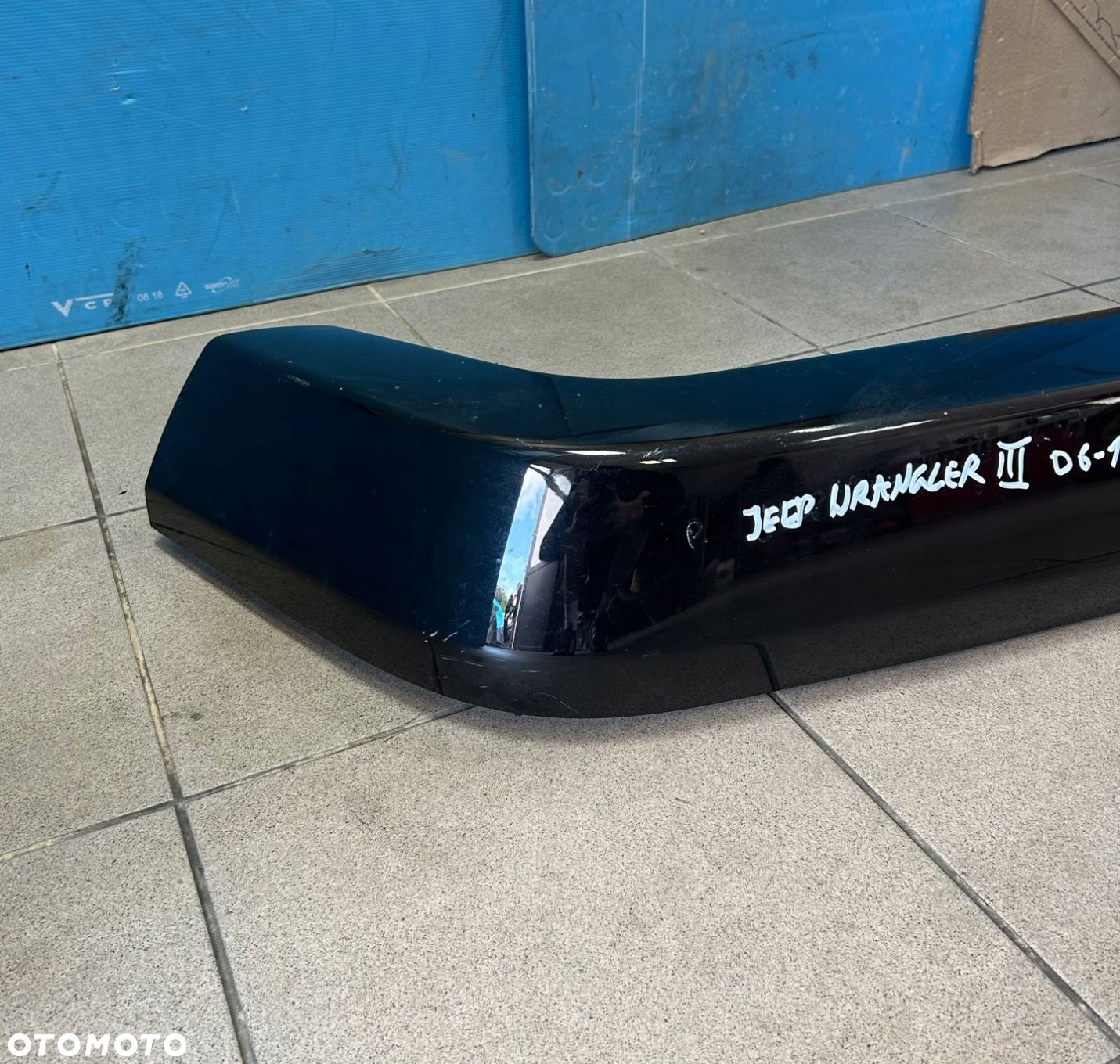 LEWA TYLNA TYŁ NAKŁADKA LISTWA BŁOTNIKA JEEP WRANGLER 3 06-18R 5KC85DX8AG - 3