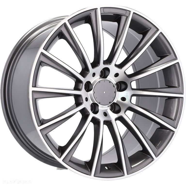 4x Felgi 18 m.in. do MERCEDES A AMG W176 W177 B W245 W246 W247 C W206 W205 W204 E W212 - B1048 (FBX1 - 9