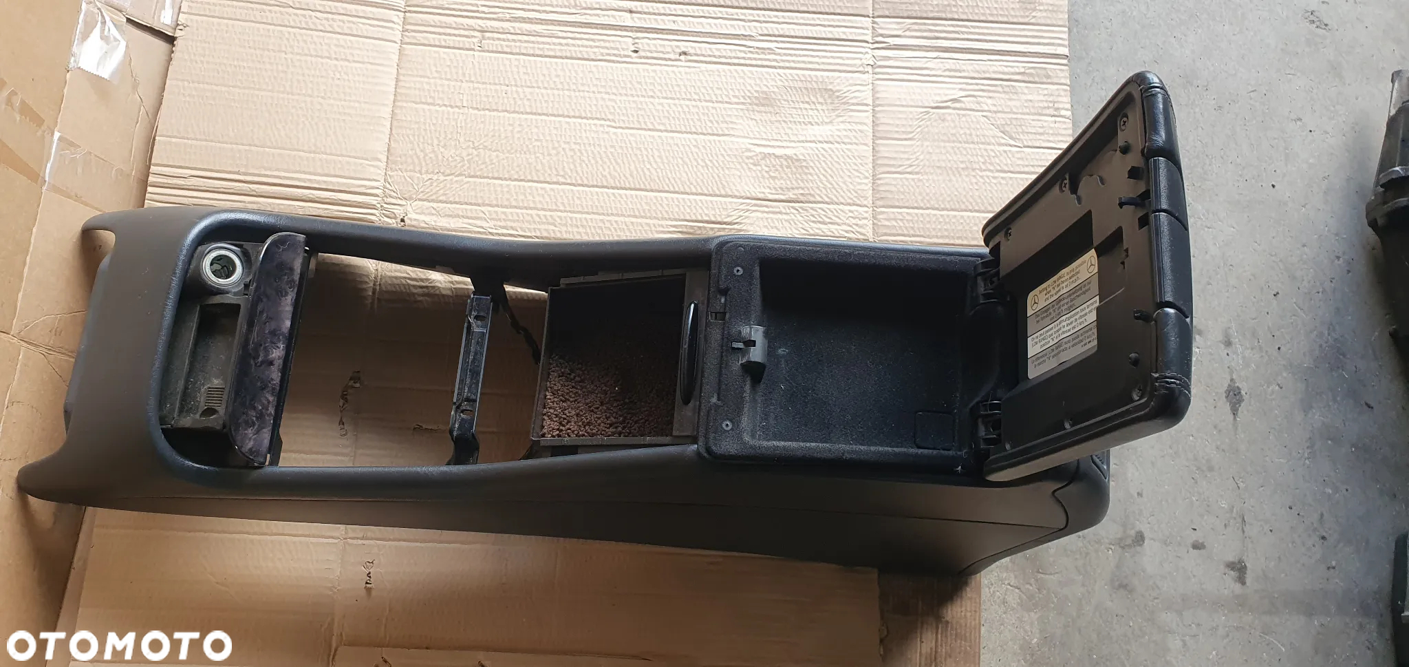 Tunel środkowy podłokietnik skóra Mercedes ML W163 - 4