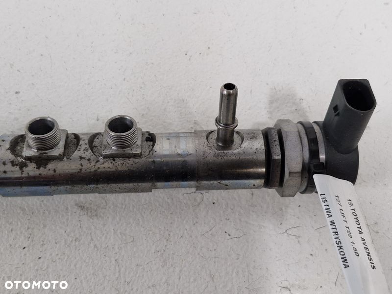 TOYOTA AVENSIS T27 LIFT T29 1.6 D LISTWA WTRYSKOWA REGULATOR CIŚNIENIA PALIWA - 3