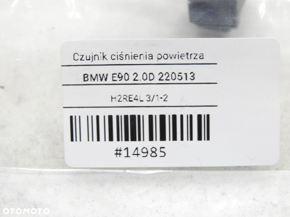 CZUJNIK CIŚNIENIA POWIETRZA BMW 3 E90 2.0 D - 7
