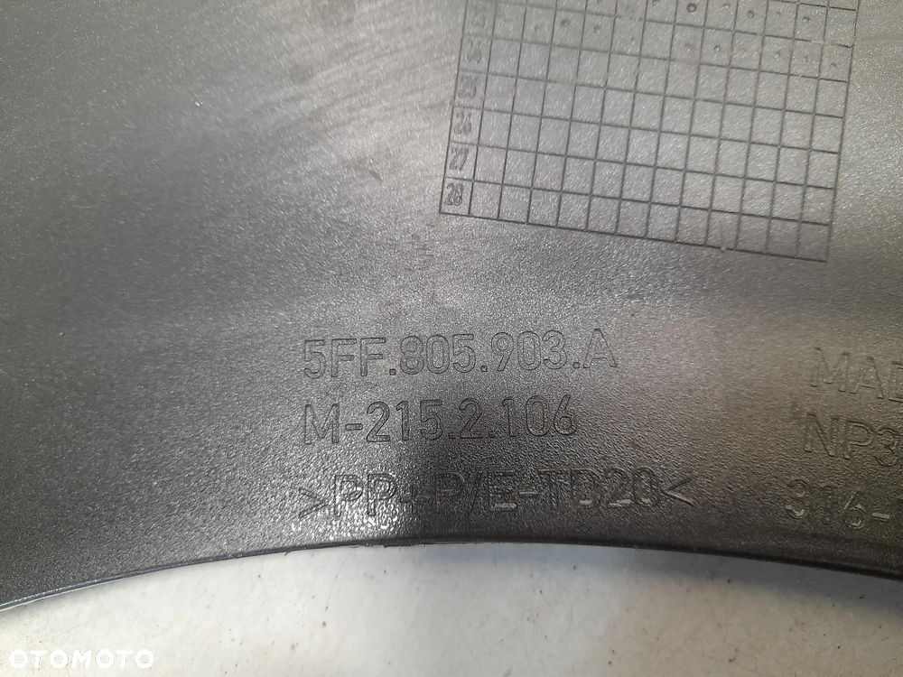 CUPRA FORMENTOR LISTWA ZDERZAKA LEWY PRZÓD PRZEDNIA 5FF805903A SPOILER - 6