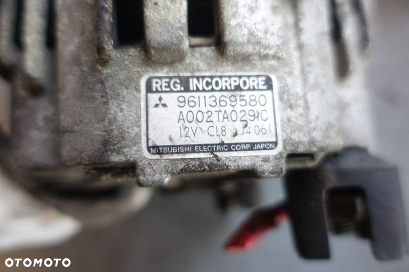 ALTERNATOR PEUGEOT 206 1.6  9611369580 - 2
