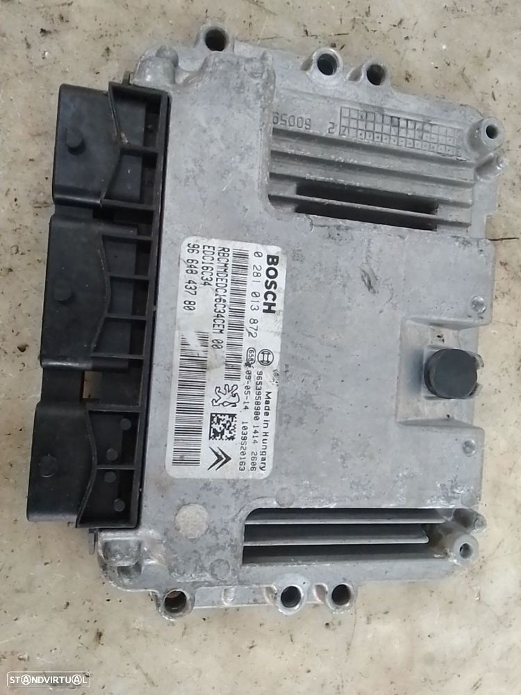 Centralina Do Motor Citroen C3 Picasso (Sh_) - 3