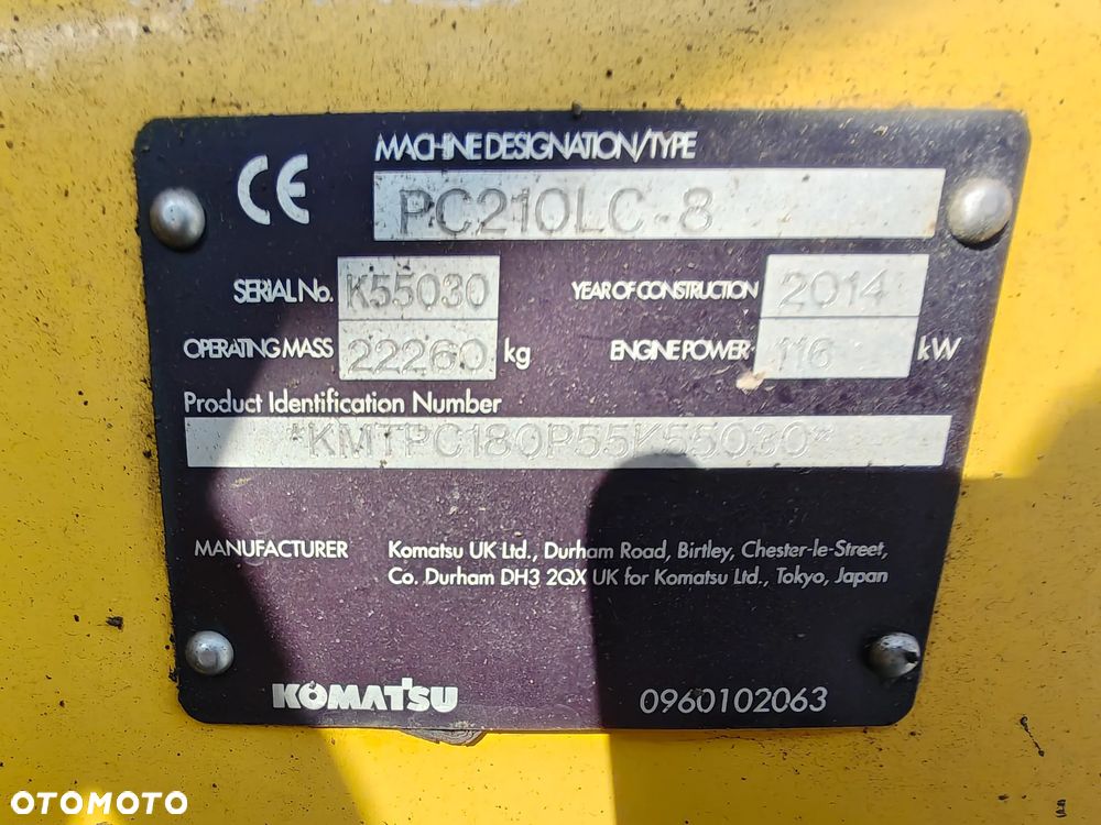 Komatsu PC210LC-8 - 27