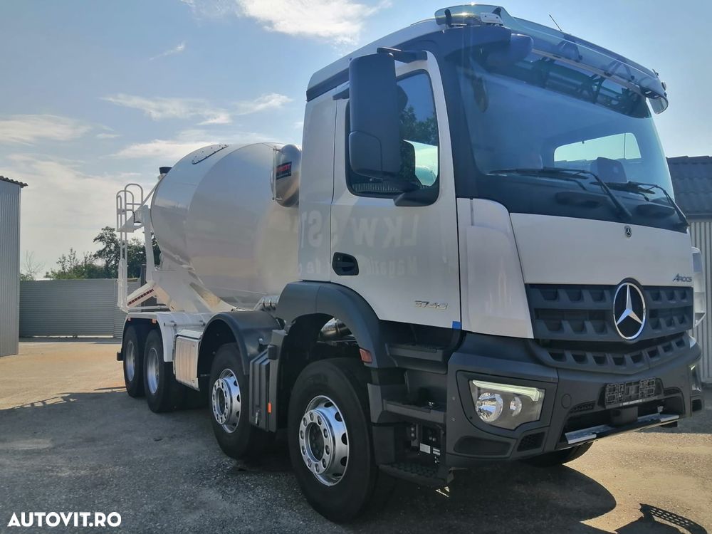 Mercedes-Benz Arocs 3740 8x4 BETONIERA/BETON MIXER 10 m3, NOU/NEW!!! - 4