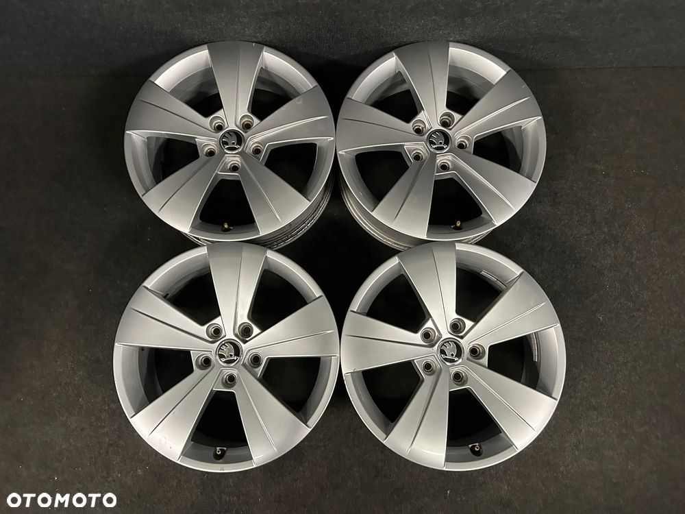 Alufelgi Skoda Superb III, Kodiaq, Karoq 17 cali 5x112 4szt. ładne! - 3