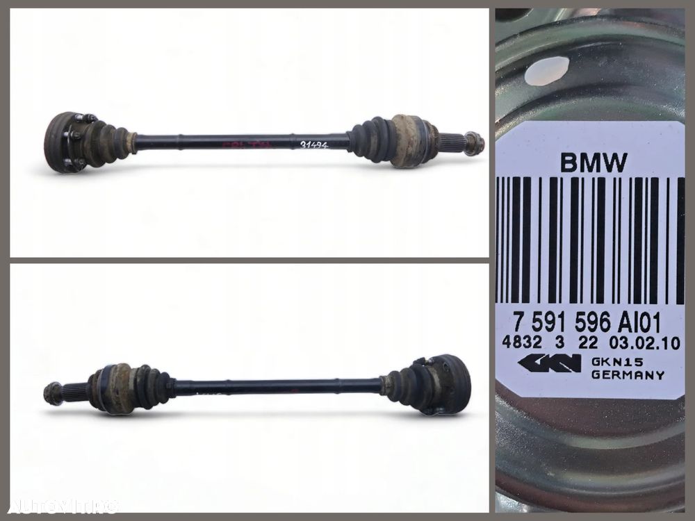 Grup diferential spate raport 3.23 Planetara stanga dreapta spate originale BMW X1 E84 - 5
