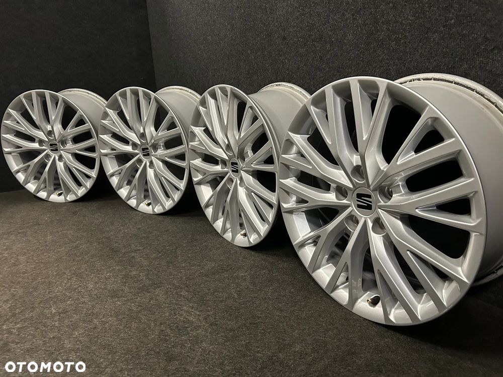 Alufelgi Seat Leon IV, III, Ateca, VW Golf 7, 8, Caddy, Sportsvan 17 cali 5x112 4szt. ładne! - 2