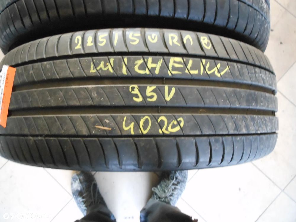 Opony 225/50r18 michelin primacy 3 6,3mm lato komplet - 3