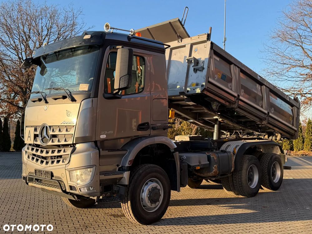 Mercedes-Benz AROCS 3345 6x6 WYWROTKA TRÓJSTRONNA Z BORDMATIKIEM - 8