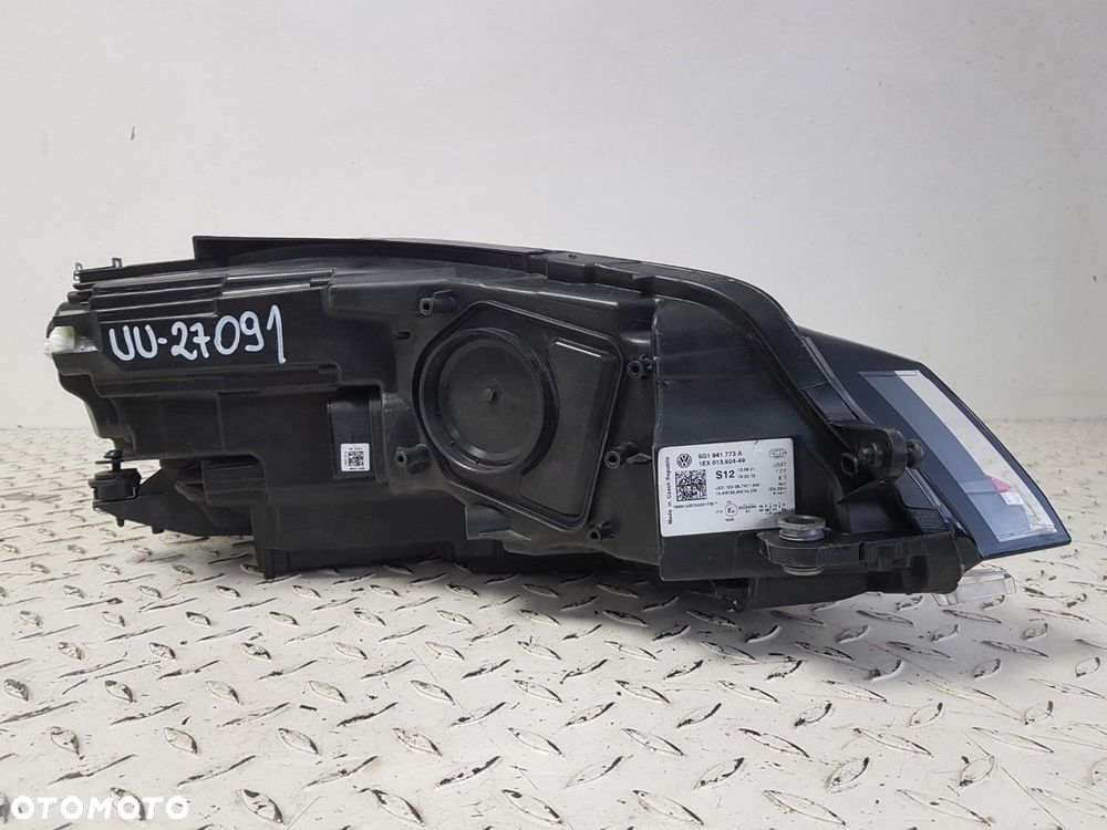 VW GOLF 7 VII GTI GTD GT LIFT LAMPA LEWA PRZEDNIA PRZÓD FULL LED EUROPA 5G1941773A - 6
