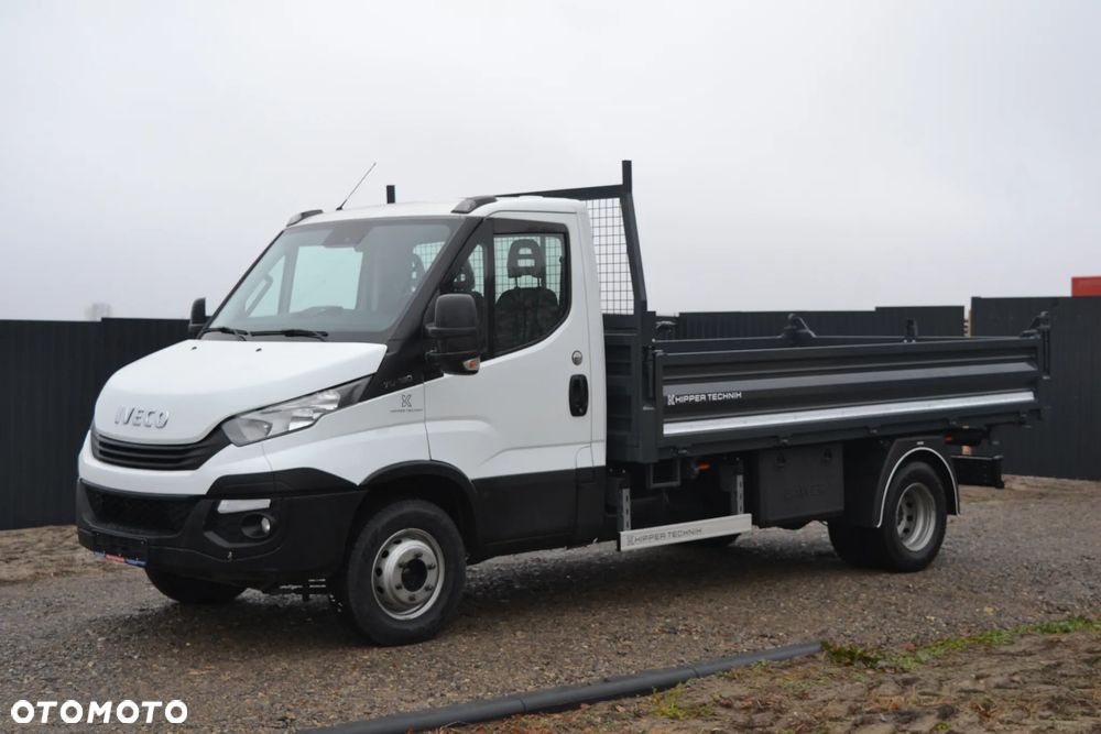 Iveco Daily 70C18 72C18 Nowy 3-stronny WYWROT Kiper WYWROTKA  BLOKADA MOSTU PTO Duża ładowność Super STAN - 9