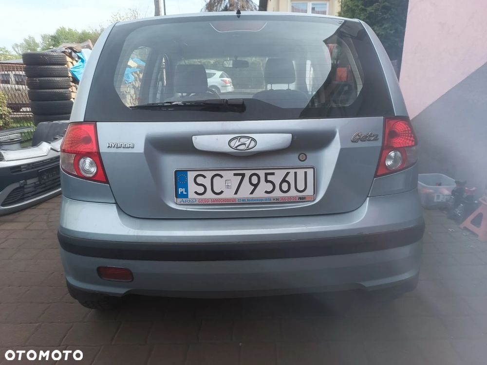 Hyundai Getz zderzak tył tylny VS klapa bagażnika szyba lampa tylna Auto na części Częstochowa - 1