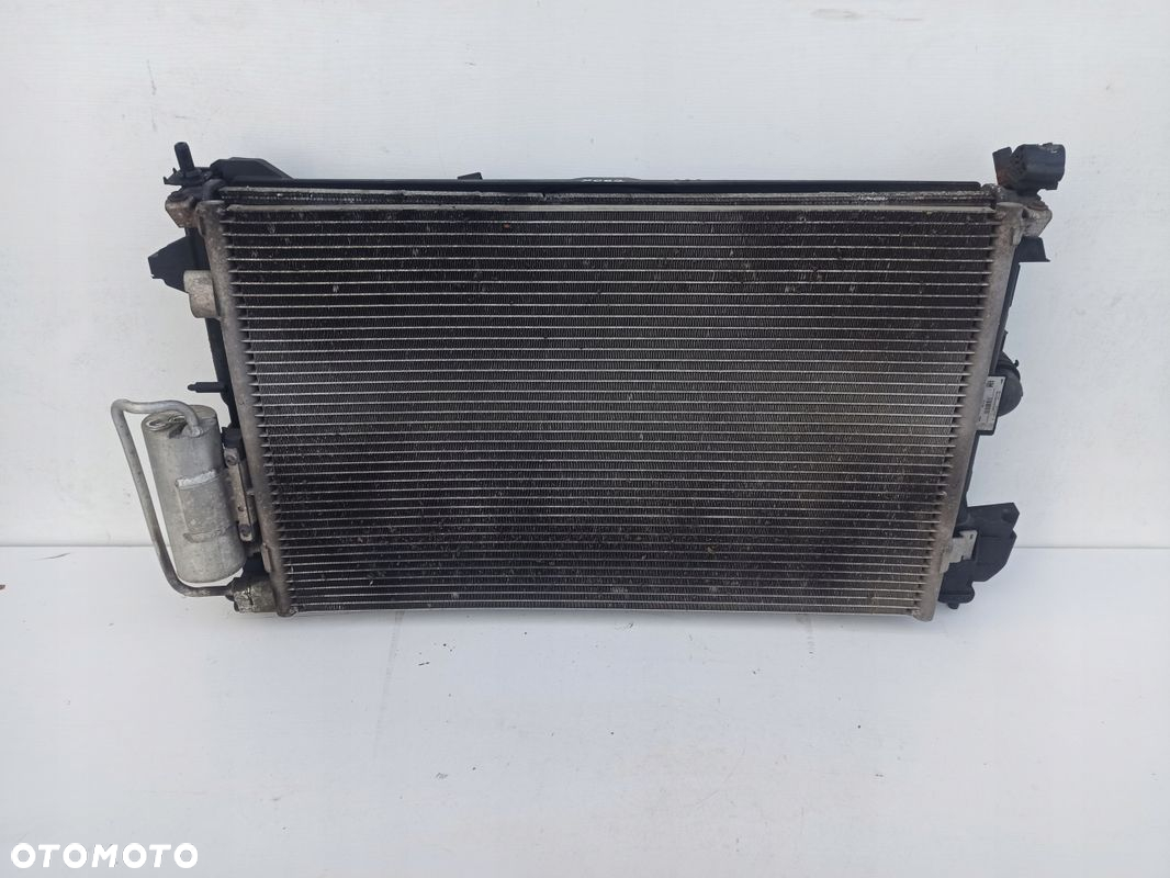 Komplet chłodnic wentylator OPEL VECTRA C LIFT SIGNUM 1.8 16V benzyna - 10