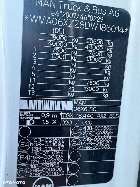 MAN TGX 18.440 - 14