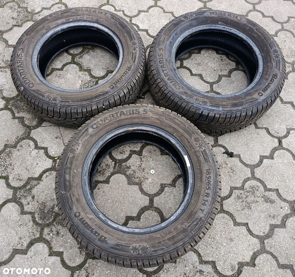 Opona opony komplet Barum Quartaris 5 185-65-14 wielosezon 23rok 6,6mm