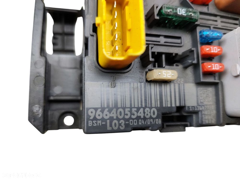 MODUŁ BSM CITROEN C3 I LIFT (2005-2009) 1.1 8V 60KM 9664055480 - 2