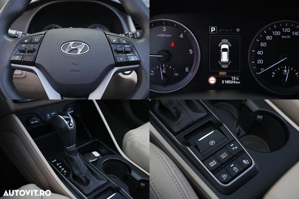 Hyundai Tucson blue 1.7 CRDi 2WD DCT Premium - 19