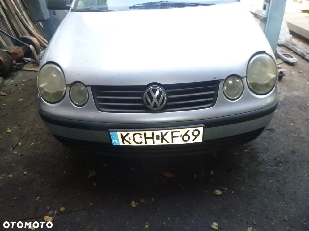 VW POLO IV PRZÓD MASKA SZYBA  WZMOCNIENIE - 1