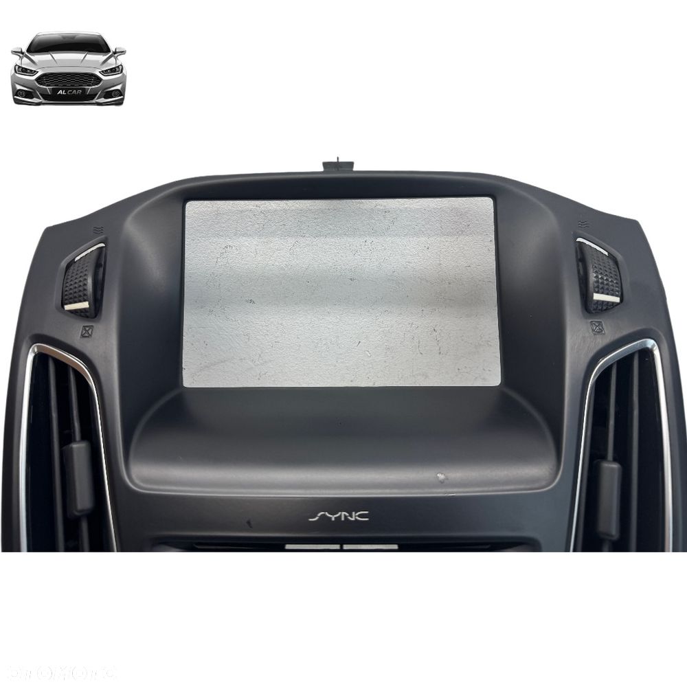 PANEL RAMKA RADIA NAWIGACJI SYNC 2 FORD FOCUS MK3 LIFT - 2