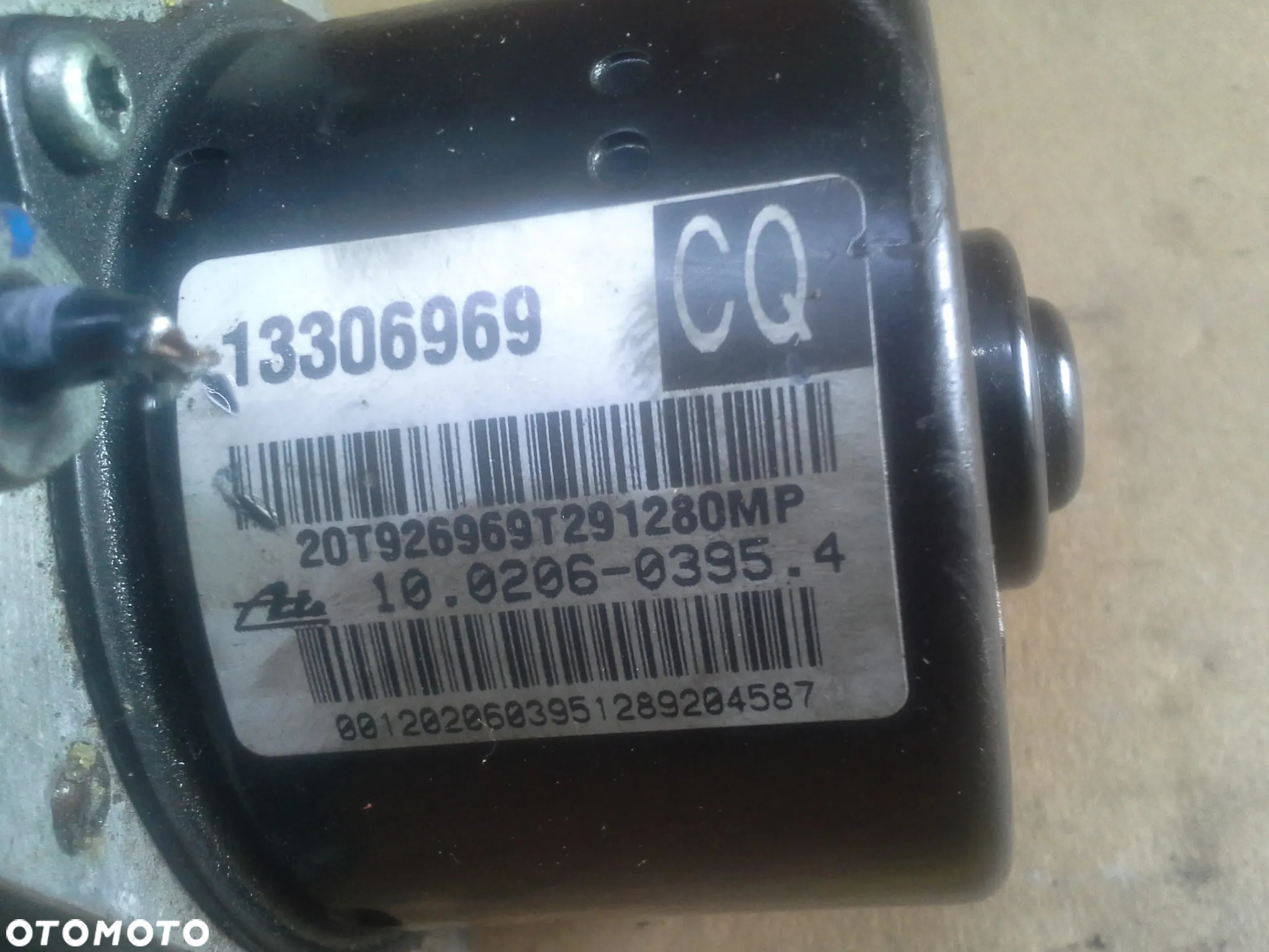 Chevrolet Cruze pompa sterownik abs 13306969 plus wtyczka z wiązką - 9