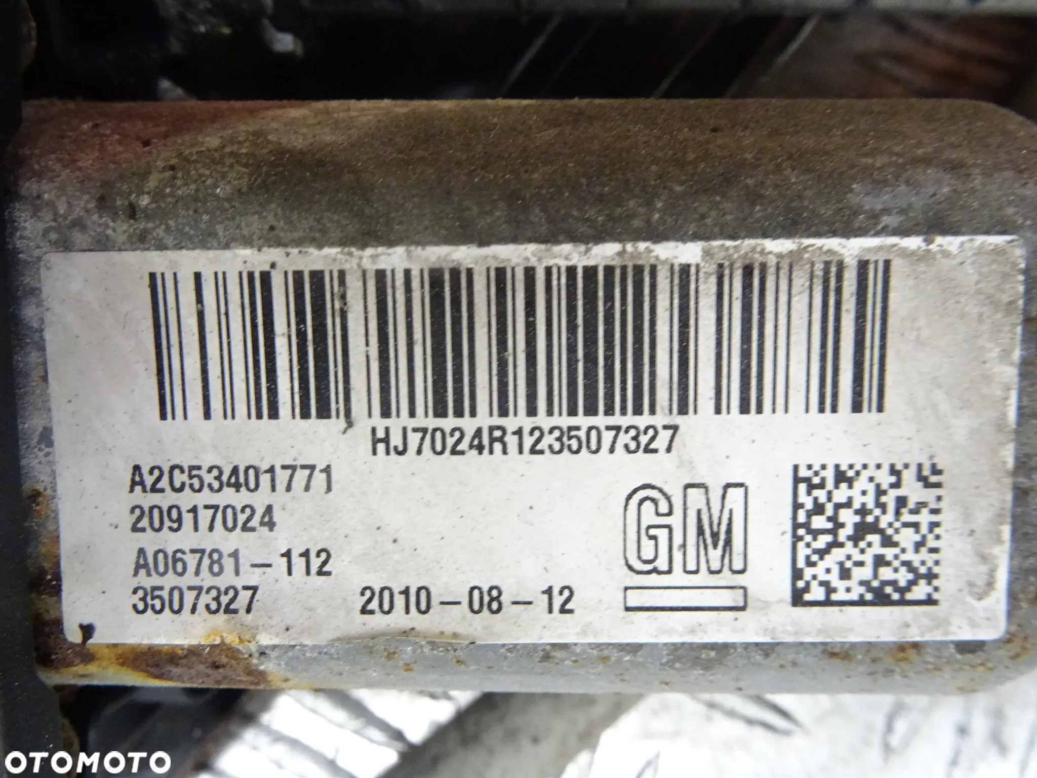 OPEL INSIGNIA SILNIK 2.0 CDTI 160KM Z177 MECHANIZM HAMULCA RĘCZNEGO 20917024 - 7