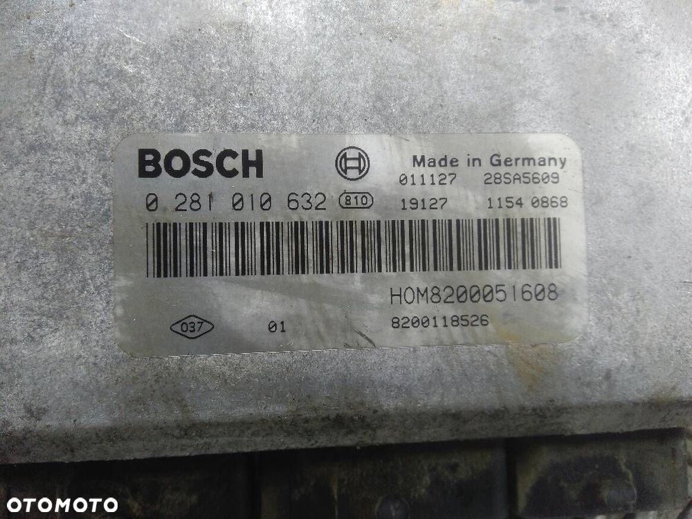 STEROWNIK SILNIKA RENAULT TRAFIC 8200051608 - 1