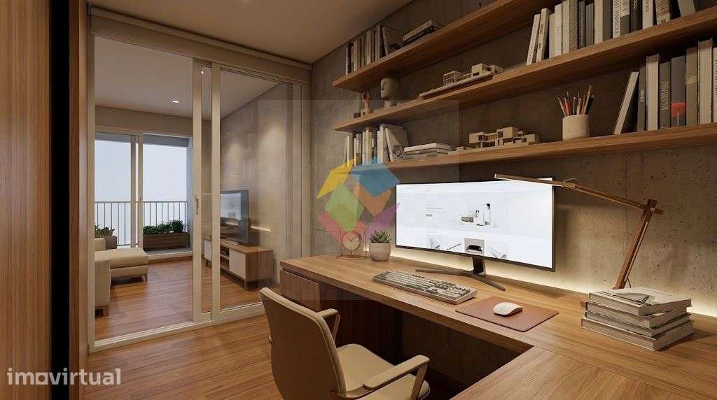 Apartamento T2+1 em planta São João de Vêr com Garagem Fechada - Grande imagem: 5/15