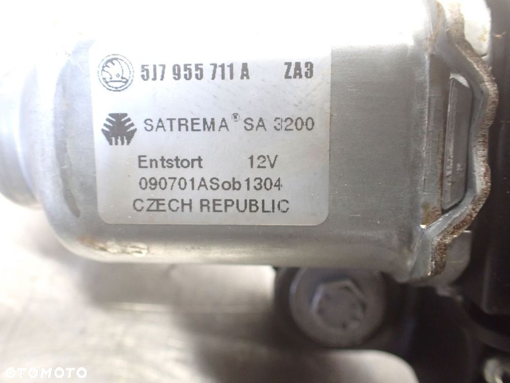 SILNICZEK WYCIERACZKI TYLNEJ SKODA FABIA II 1.4MPI 5J7955711A - 5