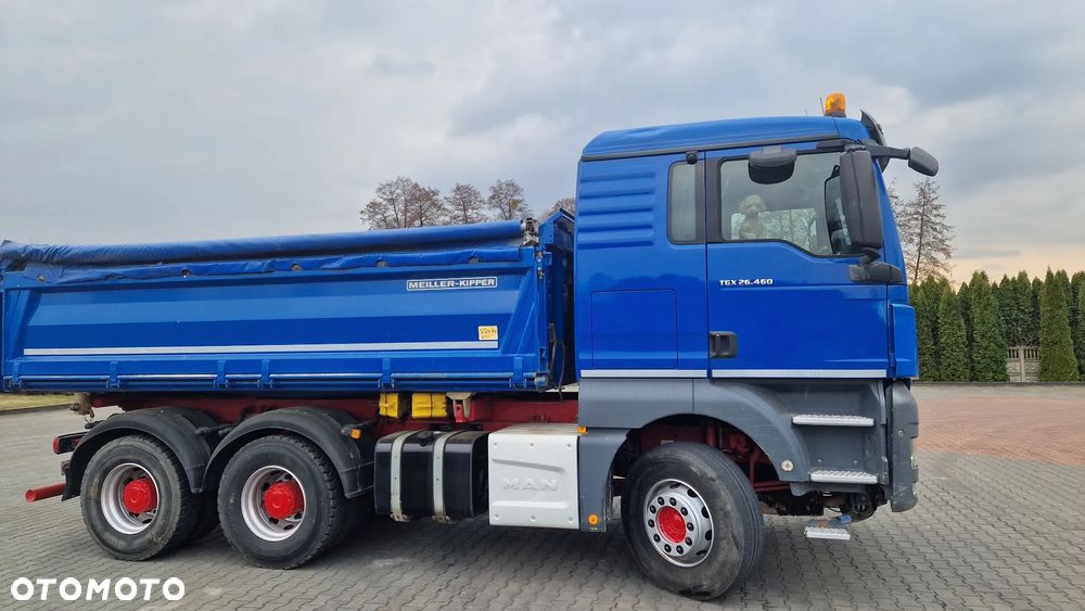 MAN TGS 26.460 Meiller kipper z Niemiec - 32