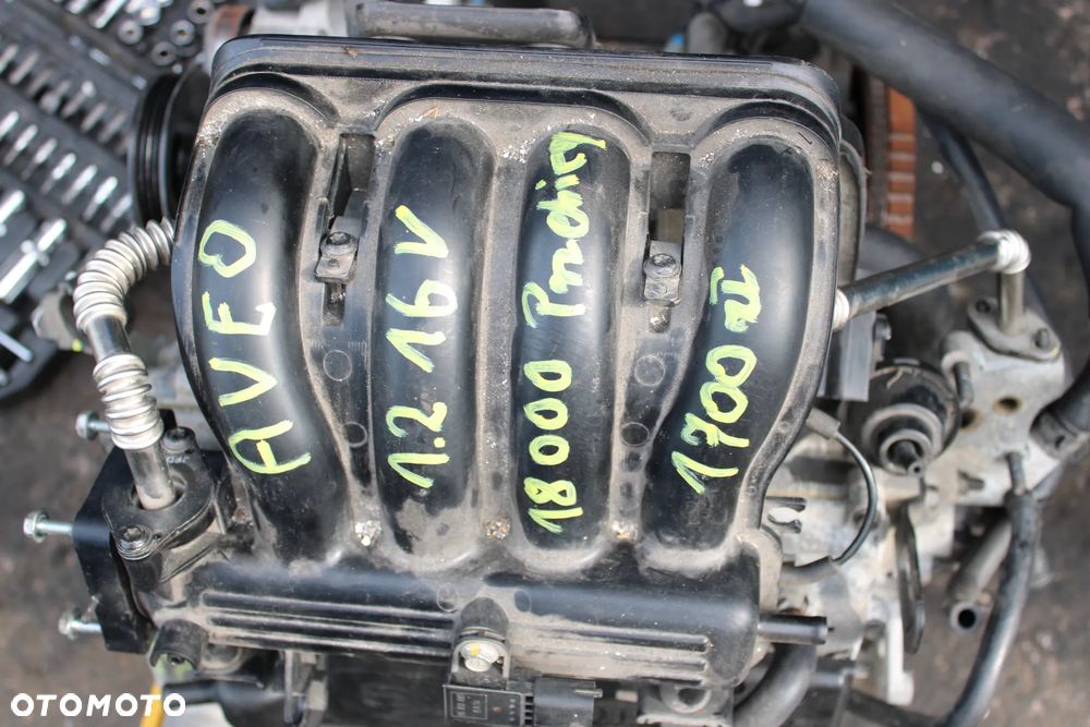 Silnik chevrolet aveo 1,2 16 v B12D1 - 2