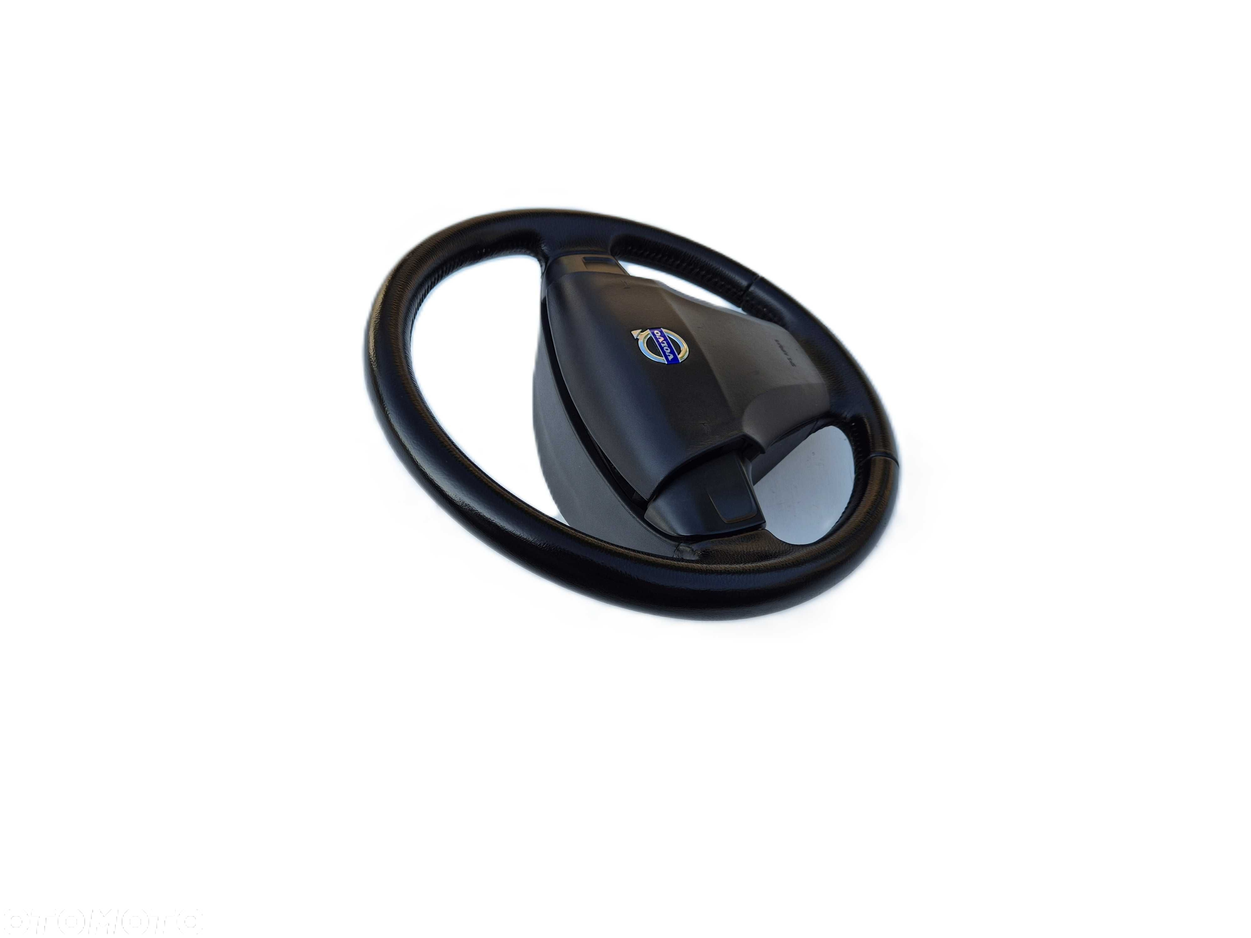 Kierownica CZARNA Skórzana VOLVO S40 II V50 B. Ładna AIRBAG Poduszka - 5