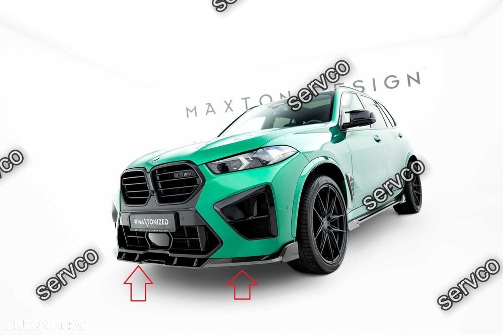Prelungire bara fata Bmw X5 M F95 Facelift 2023- v6 - Maxton Carbon - 6