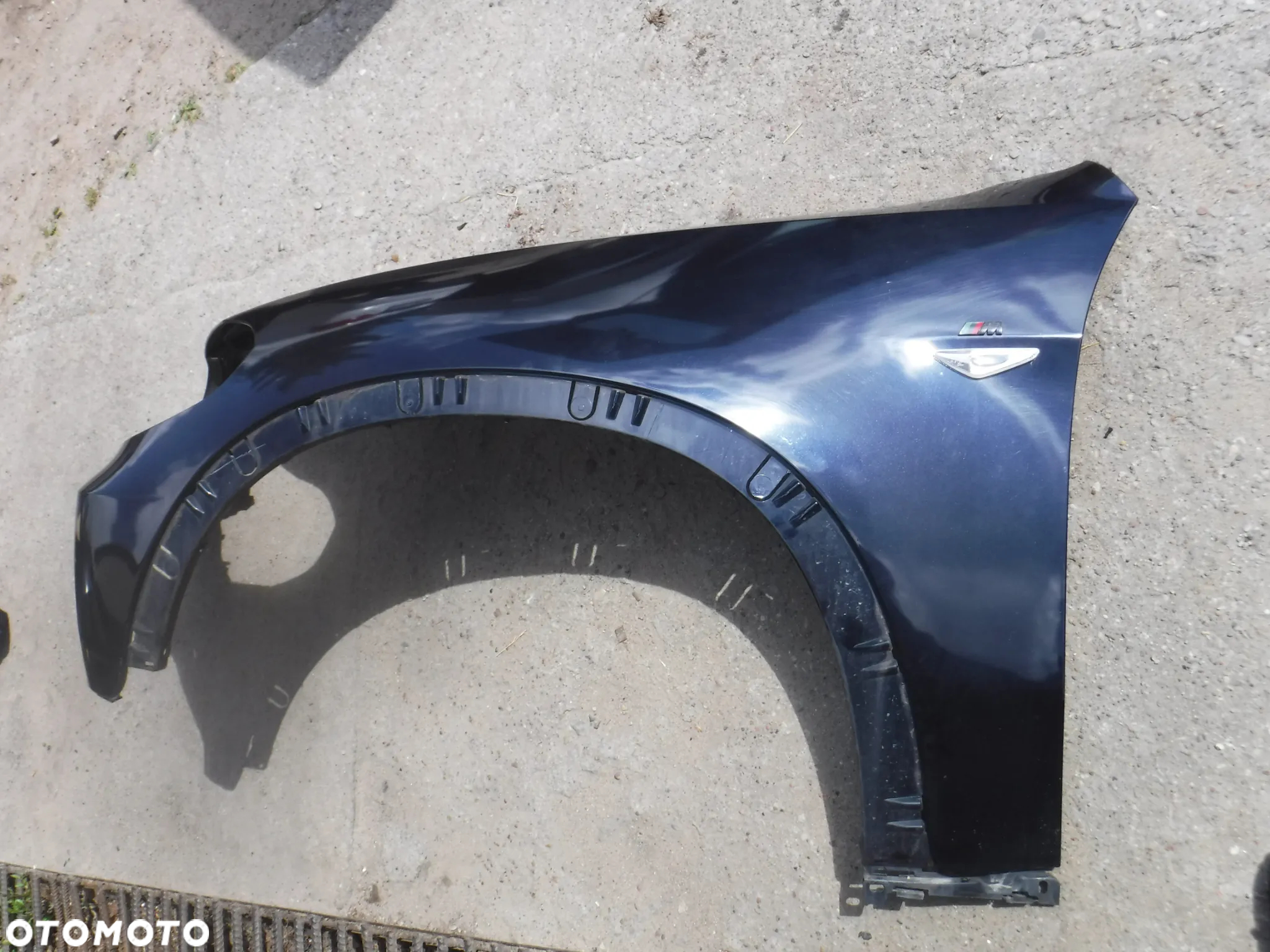 BMW X5 E70 blotnik przod lewy prawy  pod xenon  m pakiet    carbonschwarz - 14