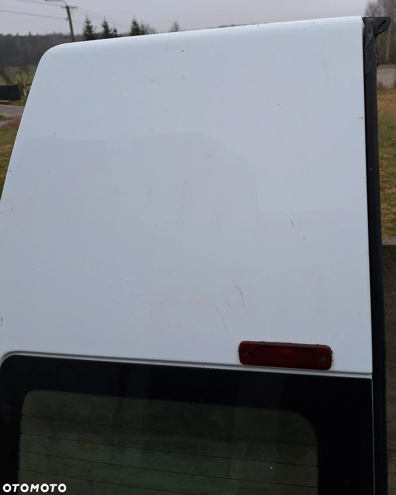DRZWI LEWY TYŁ ,WYSOKIE-204cm Z SZYBĄ- FORD TRANSIT 06-13r - 6